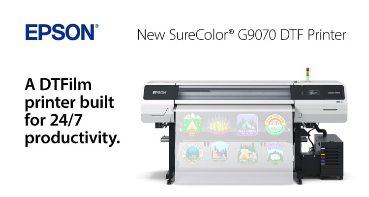 Introducing the Epson SureColor® G9070: A NEW 64-Inch DTFilm