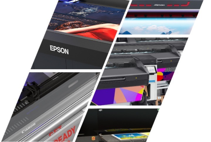 Printer Collage Banner