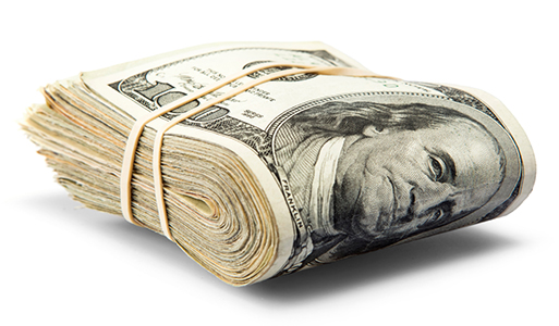 Wad of cash